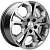 Диски Khomen KHW 1711 6.5x17 5*114.3 ET50 DIA67.1 G-Silver Литой купить с бесплатной доставкой в пункты выдачи в Петербурге